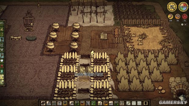 《饥荒》小型精美基地建设布局图