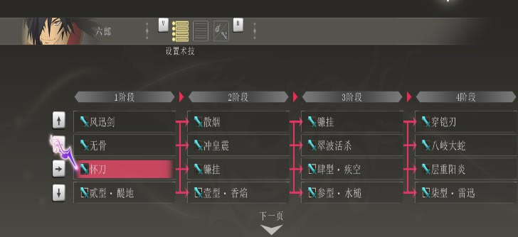 ����ս��˵�����＼�ܴ���ѡ��ͼ�Ĺ���