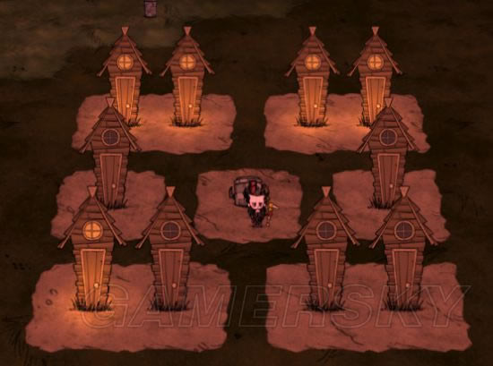 《饥荒》七灭火器基地布局建造图文攻略