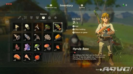 《塞尔达传说荒野气息》武器材料收集技巧图文攻略