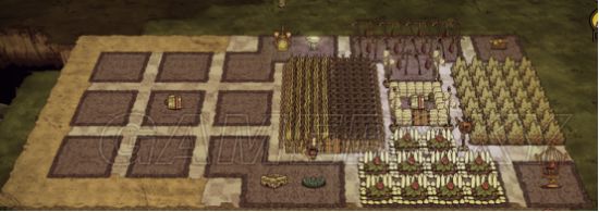 《饥荒》三灭火器基地布局建造图文攻略