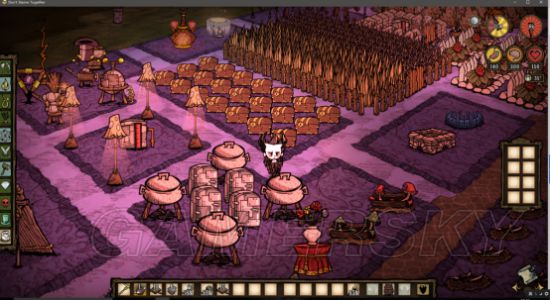 《饥荒》三灭火器基地布局建造图文攻略