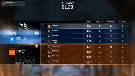 《荣耀战魂》争权模式体验心得