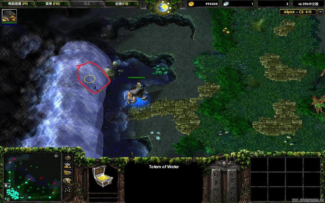 魔兽争霸《DOTA系列》6.59彩蛋任务(牛头人酋长)详解