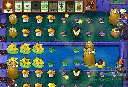 《植物大战僵尸》第四大关详细流程攻略