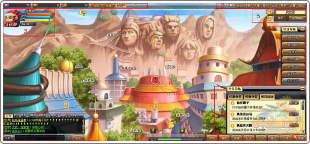 小小忍者界面介绍