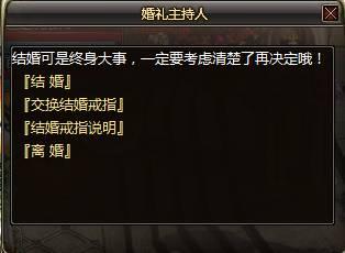 传奇国度结婚系统的应用_本站