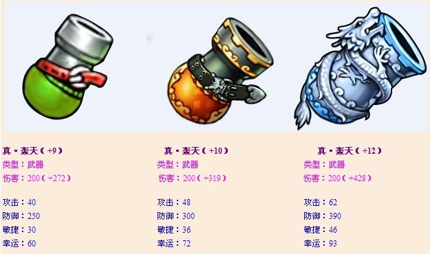 新手拿神马真武器最给力 弹弹堂_本站