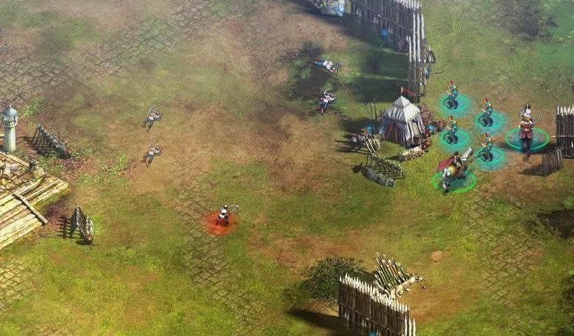 荣耀中国带弓骑过法卡位图 帝国文明_本站