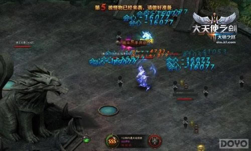 《大天使之剑》狼魂要塞 升级打宝地图