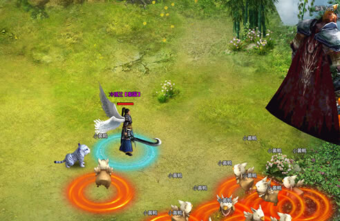 《王城争霸》城内泡点