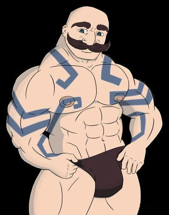 新英雄博朗漫画 原来彪悍大叔也有可爱一面