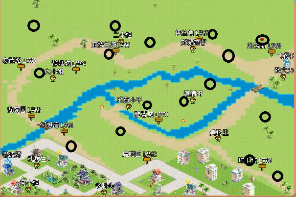 ׯ԰������ȴ����񵰷ֲ���ͼ