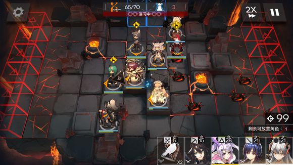 《明日方舟》火蓝之心OF-F4火山攀岩打法图文攻略