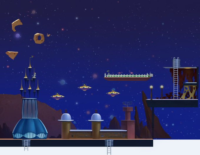 《猫和老鼠》新地图太空堡垒玩法攻略