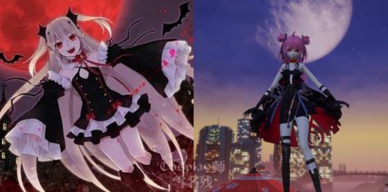 《龙族幻想》吸血鬼女王捏脸数据