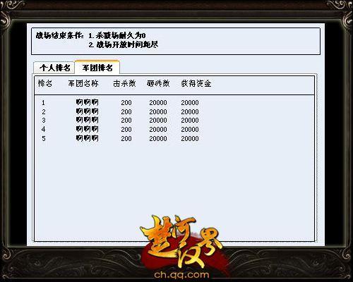 一代军师——《楚河汉界》武将纷争战将开启_本站