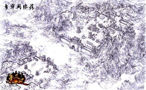 古朴写意中国风 无端新作《东风破》原画曝光_本站