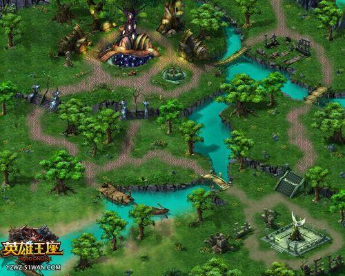 北欧魔兽风 51wan《英雄王座》首服今日震撼开启_本站