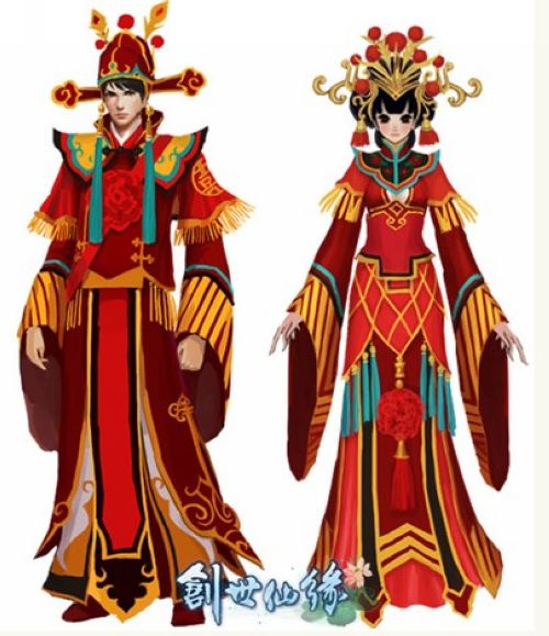 甜情蜜意 37wan《创世仙缘》凤冠霞帔灿若云锦_本站