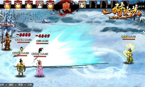 霸气侧漏 《一骑当先》五大神将技全图曝光_本站