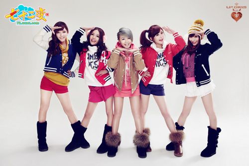 《七十二变》代言人UP Girls携萌妖写真 贺新资料片上线_本站