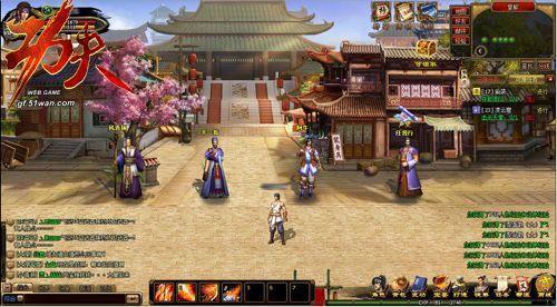 横版武侠新游《功夫》入驻51wan平台_本站