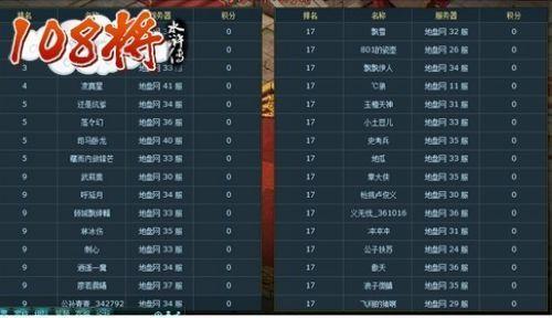 新系统召集令 《108将》狼烟绿林大会_本站