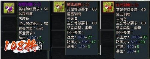 圣诞狂欢季 《108将》驯鹿领航大兑换_本站