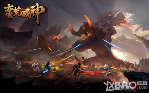 上古神话真3D网游 4399《蛮荒战神》今日开启洪荒内测